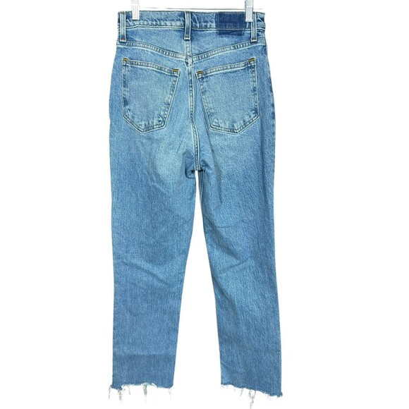 Abercrombie & Fitch The 90's Straight Ultra High Rise Jeans Curve Love Sz 26/2 - Picture 6 of 11